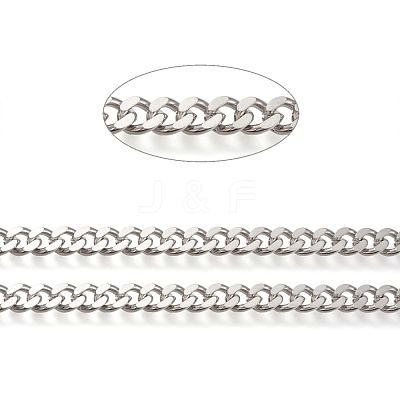 Brass Cuban Link Chains CHC-K010-03P-1