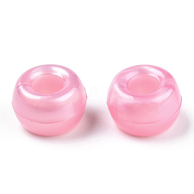Plastic Pearlized Beads KY-T025-01-D07-1