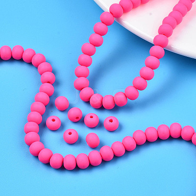 Handmade Polymer Clay Beads Strands X-CLAY-N008-053-09-1