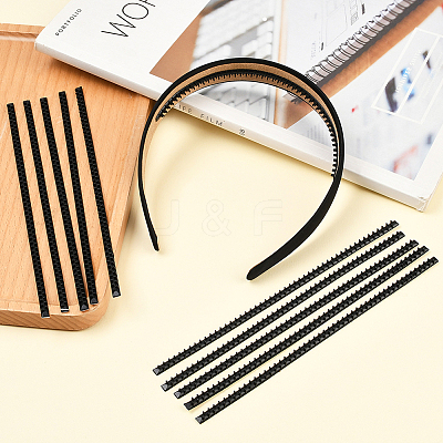 10Pcs Resin Firm Headband Non-slip Strip FIND-SP0020-62-1