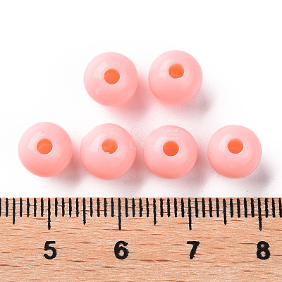 Opaque Acrylic Beads MACR-S370-C8mm-A12-1
