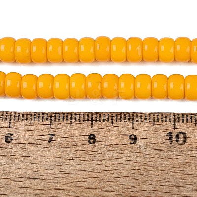 Opaque Glass Beads Strands GLAA-NH0002-B01-C06-1