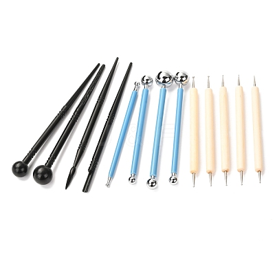 Wooden Sculpture Clay Tool DIY-P024-B02-1