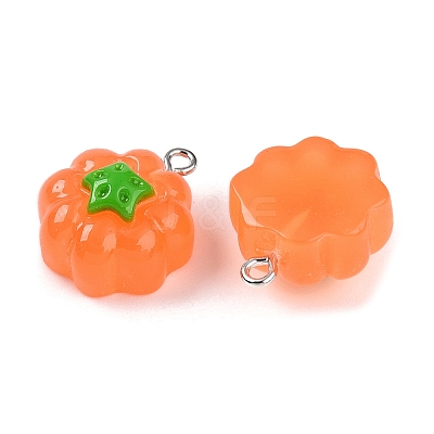 Opaque Resin Pendants LS-RESI-N039-124-1