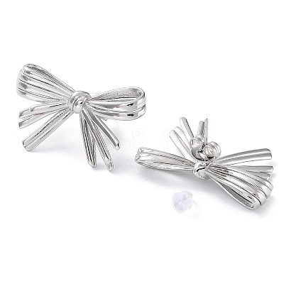 Non-Tarnish 304 Stainless Steel Stud Earrings EJEW-H115-05P-1