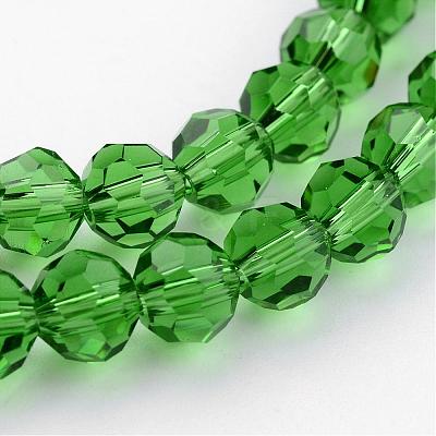 Transparent Glass Bead Strands GLAA-G013-4mm-54-1