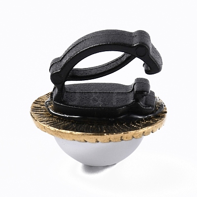 Alloy Shoe Buckle Clips FIND-WH0111-26-1