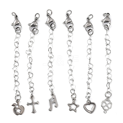 Tarnish Resistant 304 Stainless Steel Chain Extender FIND-JF00066-1
