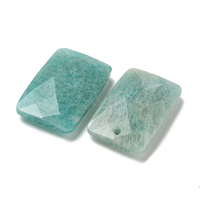 Natural Amazonite Pendants G-Z071-04K-1