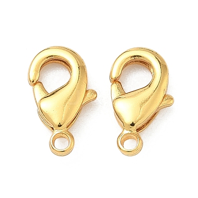 Brass Lobster Claw Clasps KK-H532-17A-G-1