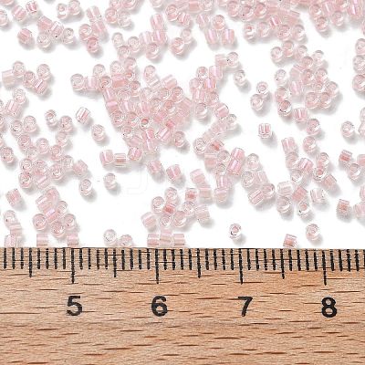Transparent Inside Colours Glass Seed Beads X1-SEED-H003-04F-1