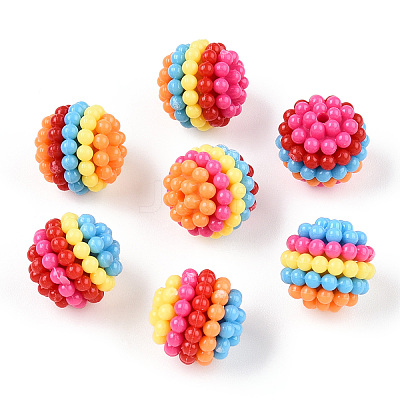 ABS Plastic Beads KY-U002-01D-1
