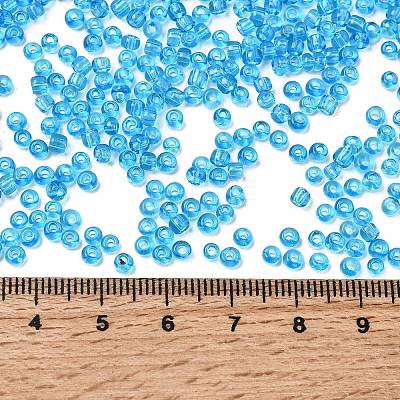 FGB 8/0 Grade A Round Glass Seed Beads SEED-Q006-3mm-F16-1