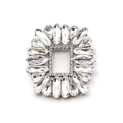 Alloy Shoe Buckle Clips PALLOY-WH0094-16-1