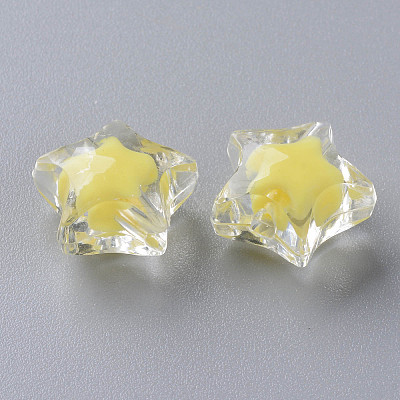 Transparent Acrylic Beads LS-TACR-S152-02A-SS2105-1