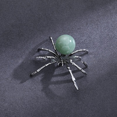 Natural Green Aventurine Halloween Home Party Decorations PW-WG79695-04-1