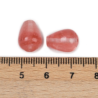 Dyed Natural Quartz Beads G-S393-05B-1