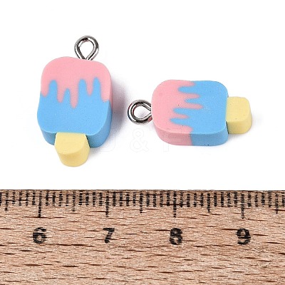 Handmade Polymer Clay Pendants CLAY-Q253-07P-07-1