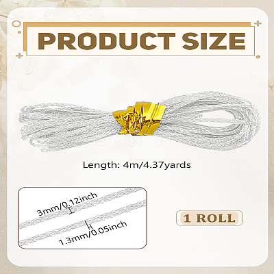 4M Braided Bare Copper Wire OCOR-LP0004-45A-1