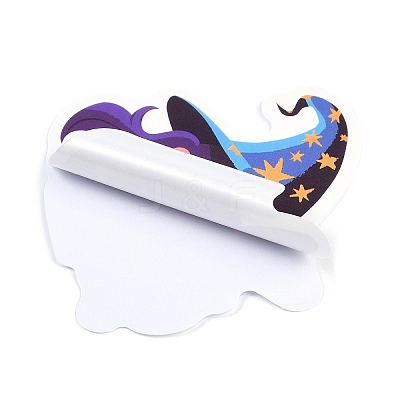 50Pcs Halloween Cartoon Paper Self-Adhesive Picture Stickers STIC-C010-25-1