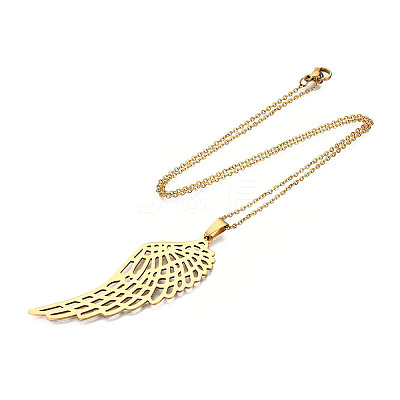 201 Stainless Steel Pendants Necklaces LS-NJEW-S105-JN676-45-2-1