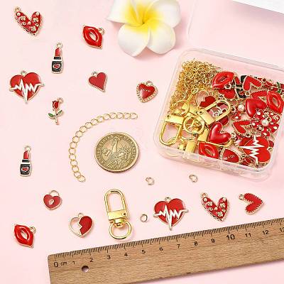 DIY Keychain Jewelry Kits DIY-FS0010-45-1