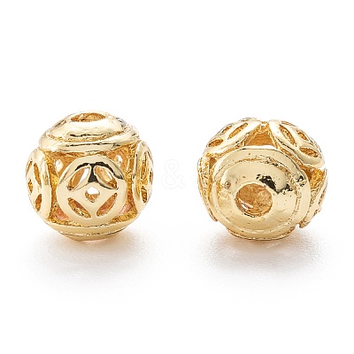 Alloy Hollow Beads X1-PALLOY-P238-10G-RS-1