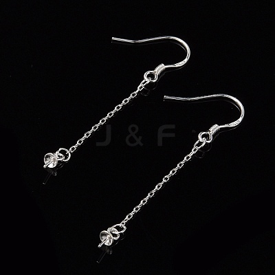 925 Sterling Silver Earring Hooks Findings STER-I014-26S-1
