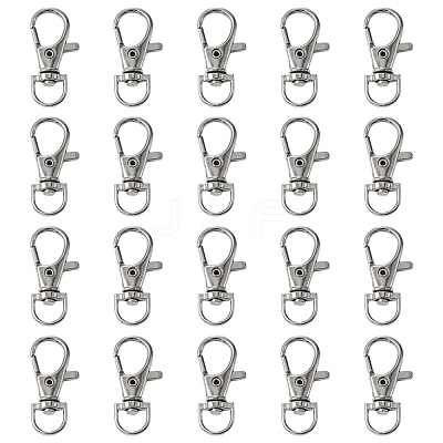 20Pcs Alloy Swivel Lobster Claw Clasps FIND-YW0001-55B-1