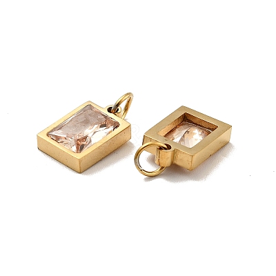 PVD Vacuum Plating 304 Stainless Steel Pendants STAS-D189-03G-B09-1