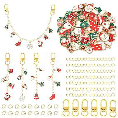 Christmas DIY Bag Pruse Chain Making Kit DIY-FS0010-38-1