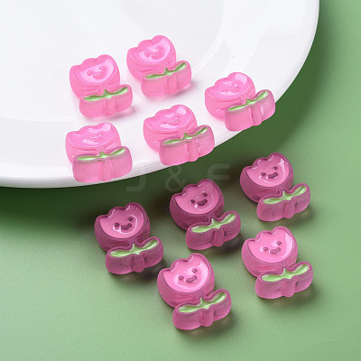 Transparent Acrylic Beads MACR-S374-03B-02-1