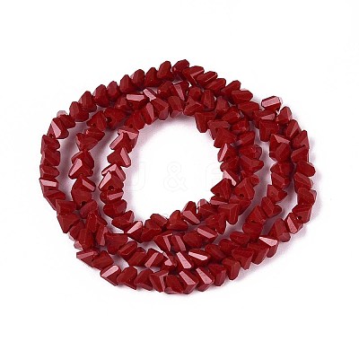 Opaque Glass Beads Strands LS-GLAA-N019-4mm-15-1