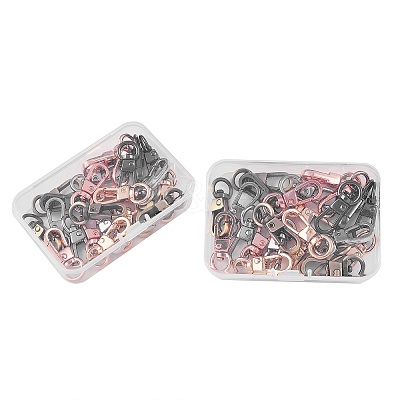 Alloy Swivel Clasps PALLOY-SZ0001-08-1
