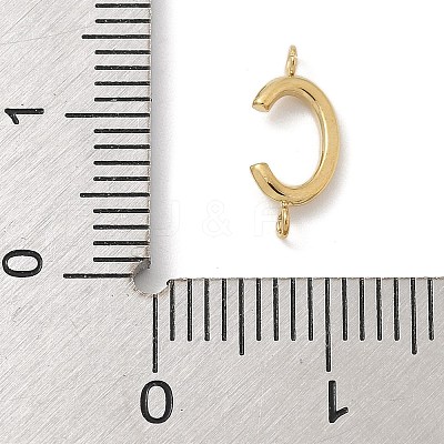 304 Stainless Steel Letter Connector Charms LS-STAS-M108-01G-03-1