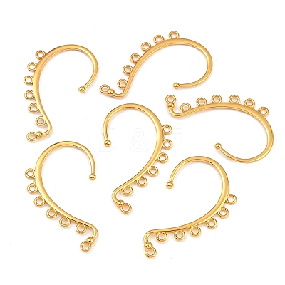 Alloy Ear Cuff Findings PALLOY-N176-09G-1