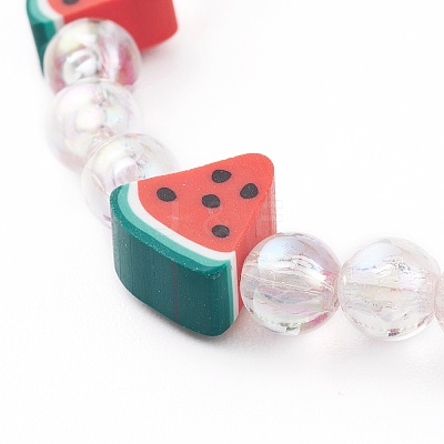 Stretch Kids Bracelets BJEW-JB06325-02-1