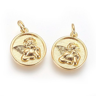 Brass Charms LS-KK-G364-08G-1