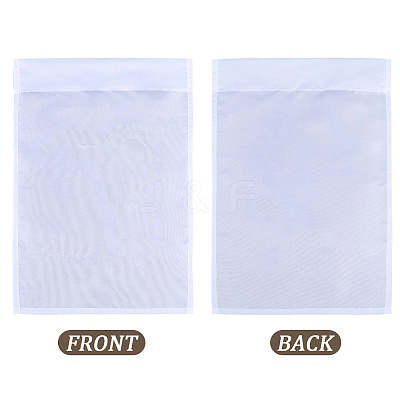 Polyester Blank Garden Flag AJEW-CP0009-54A-1