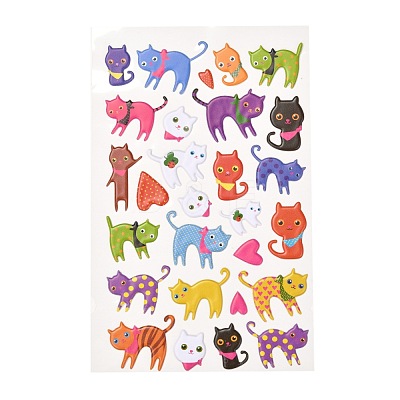 3D Cartoon PVC Bubble Stickers DIY-A016-01E-1