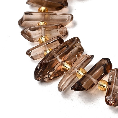 Natural Quartz Crystal Beads Strands G-F800-E14-1