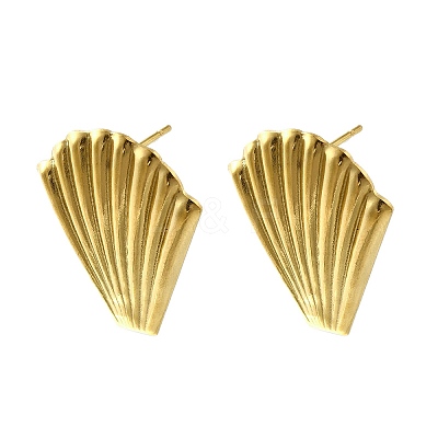 304 Stainless Steel Stud Earring Findings LS-STAS-B087-08A-G-1