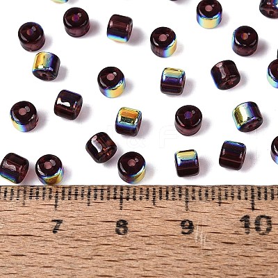 FGB Transparent Colours Glass Seed Beads SEED-Q040-07A-B08-1