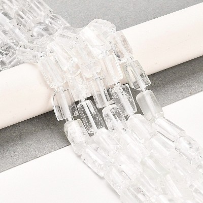 Natural Quartz Crystal Beads Strands G-G068-A42-01-1