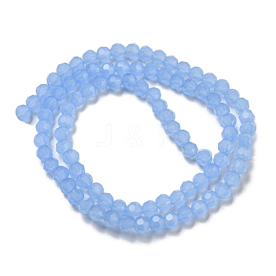 Imitation Jade Glass Beads Stands EGLA-A035-J4mm-D03-1