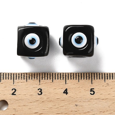 Opaque Resin European Beads RESI-U012-01A-1