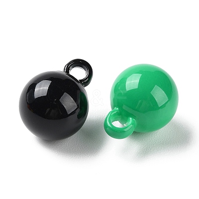 Spray Painted Opaque Acrylic Pendants SACR-F010-01-1