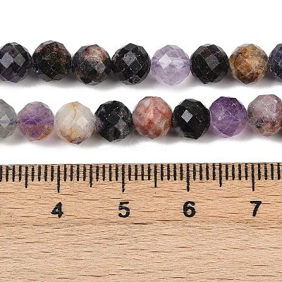 Natural Fluorite Beads Strands G-RM2025-A36-6mm-1