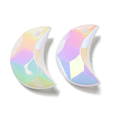 UV Plating Acrylic Pendants PACR-C006-01B-1