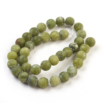 Natural Jade Beads Strands G-MSMC007-23-10mm-1